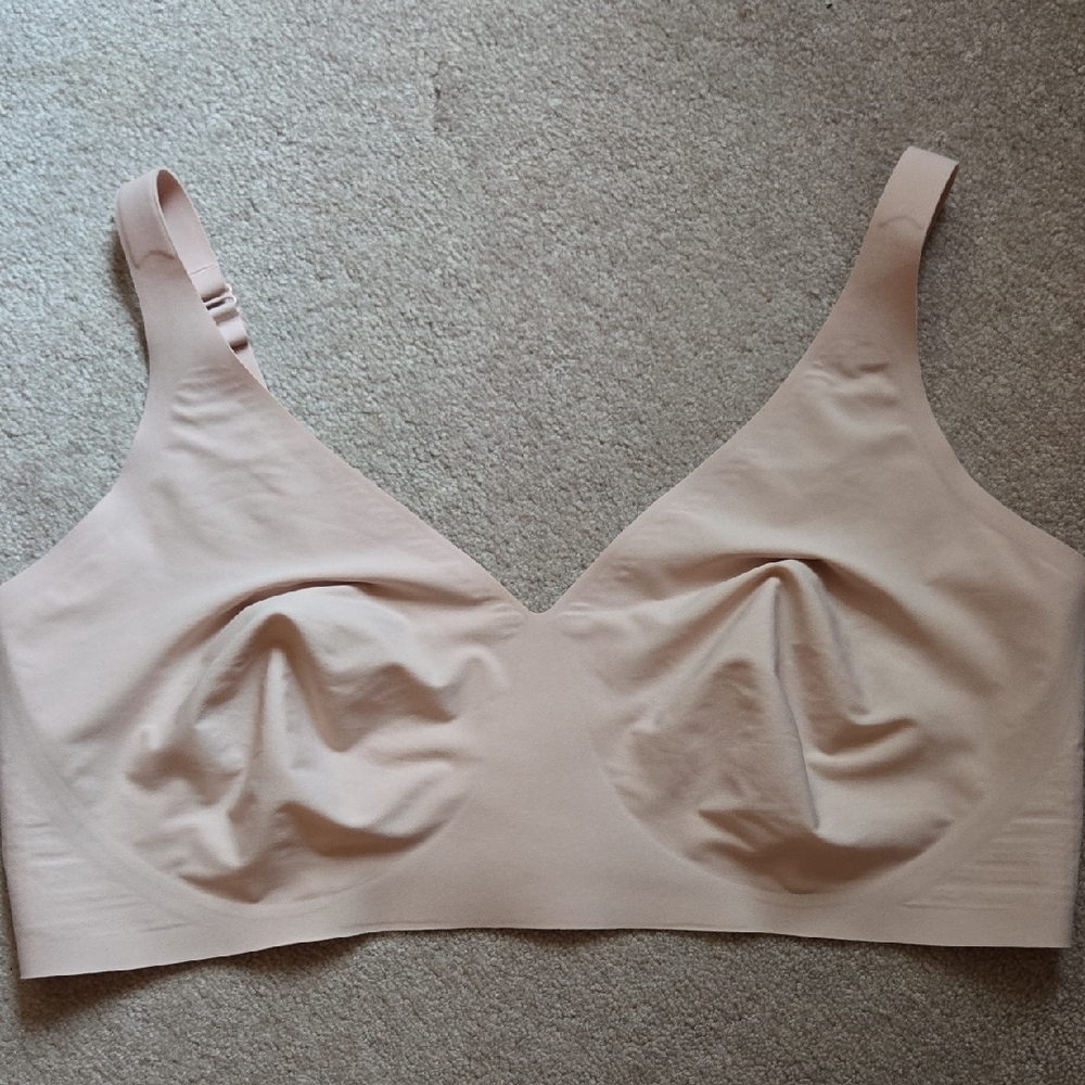 Bombas Light Pink Bralette 2X EUC
